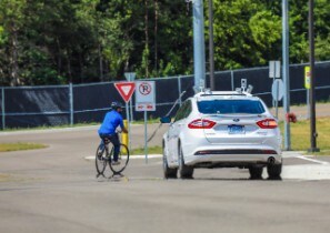Autonomous Vehicle Testing at Mcity